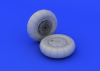 Eduard 648158 Bf 109G-10 wheels 1/48 (EDUARD)